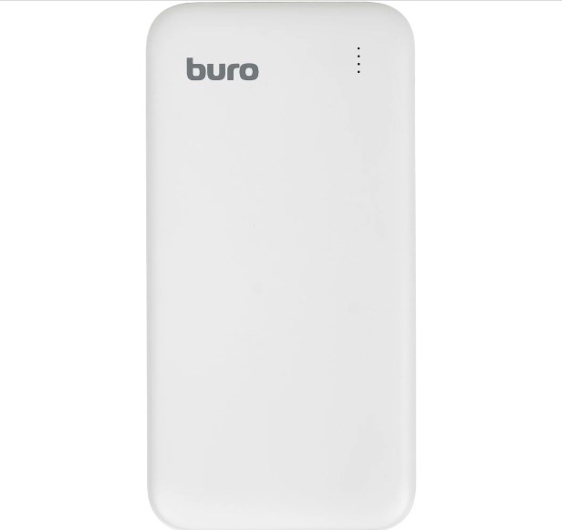 Внешний аккумулятор Buro BP10E 10000 мAч белый