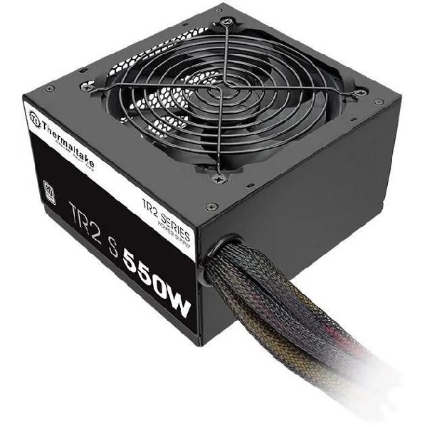 Блок питания Thermaltake TR2 S V2 550 Вт, Ret, черный, [ps-trs-0550nnsawe-2]